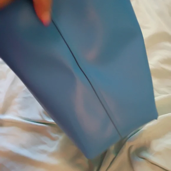 Coach Reversible Tote Vibrant BlueTo Soft Black&Gray NWOT Perfect 2in1 Bag - Picture 9 of 16